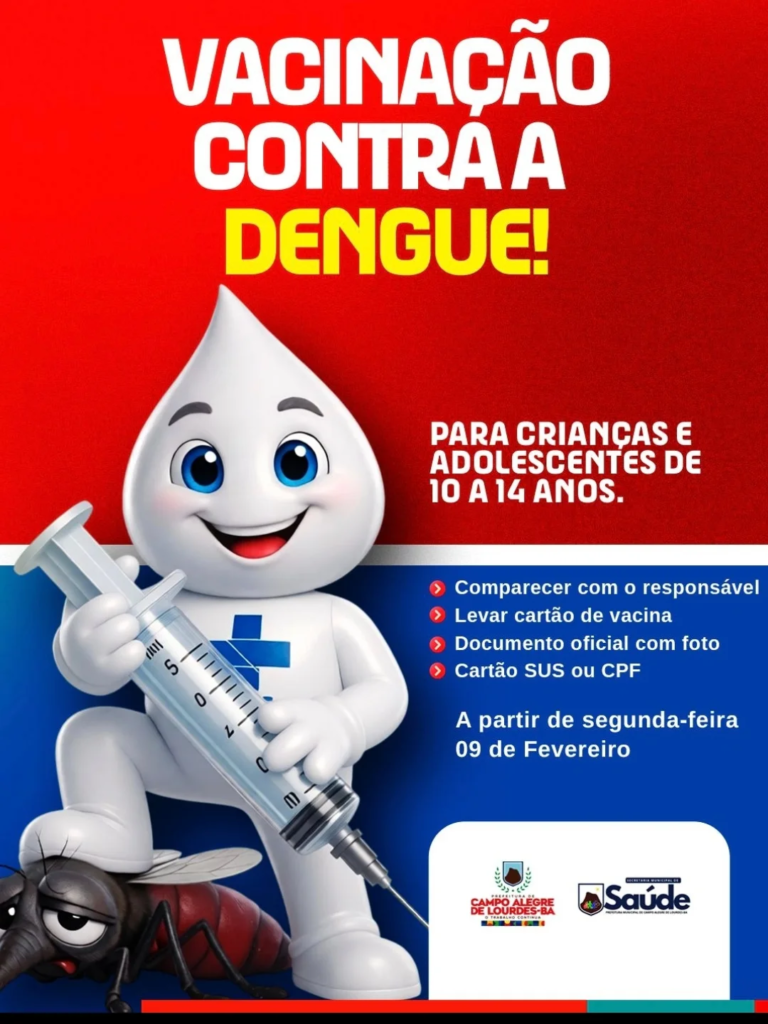 Dengue é assunto sério!