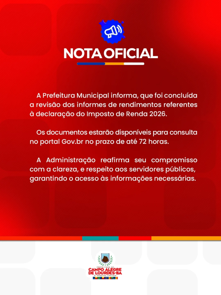 Informe de rendimentos